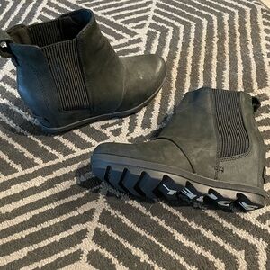 Sorel Black Winter & Rain Boots